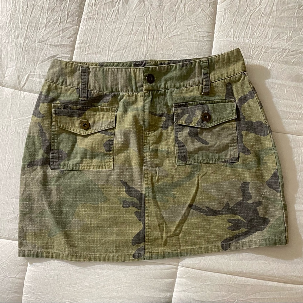 I.L.U. Women’s Mini Skirt Casual Camo Cargo Skirt